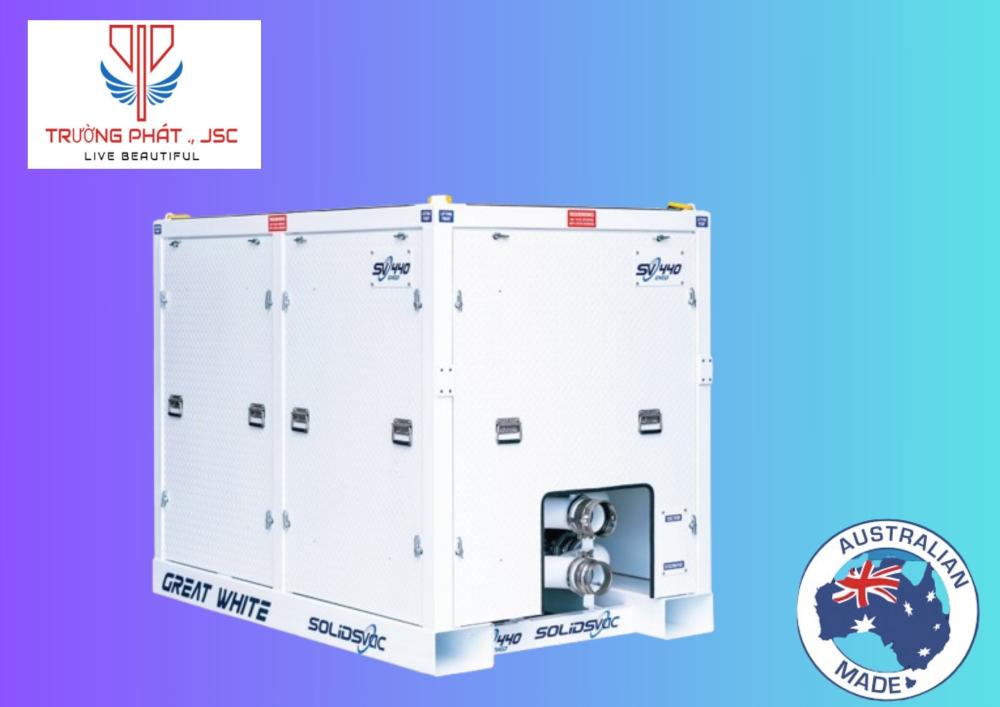 Bơm Bùn Khí Nén SOLIDSVAC SV440-CVCD